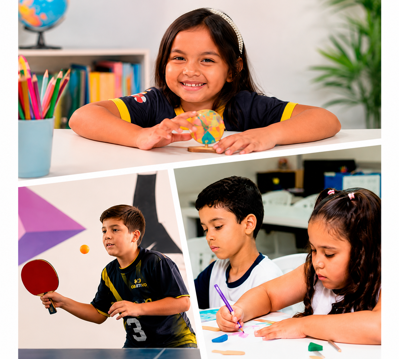 Alunos do Colégio Amadeus em atividades de formação humana do Ensino Fundamental